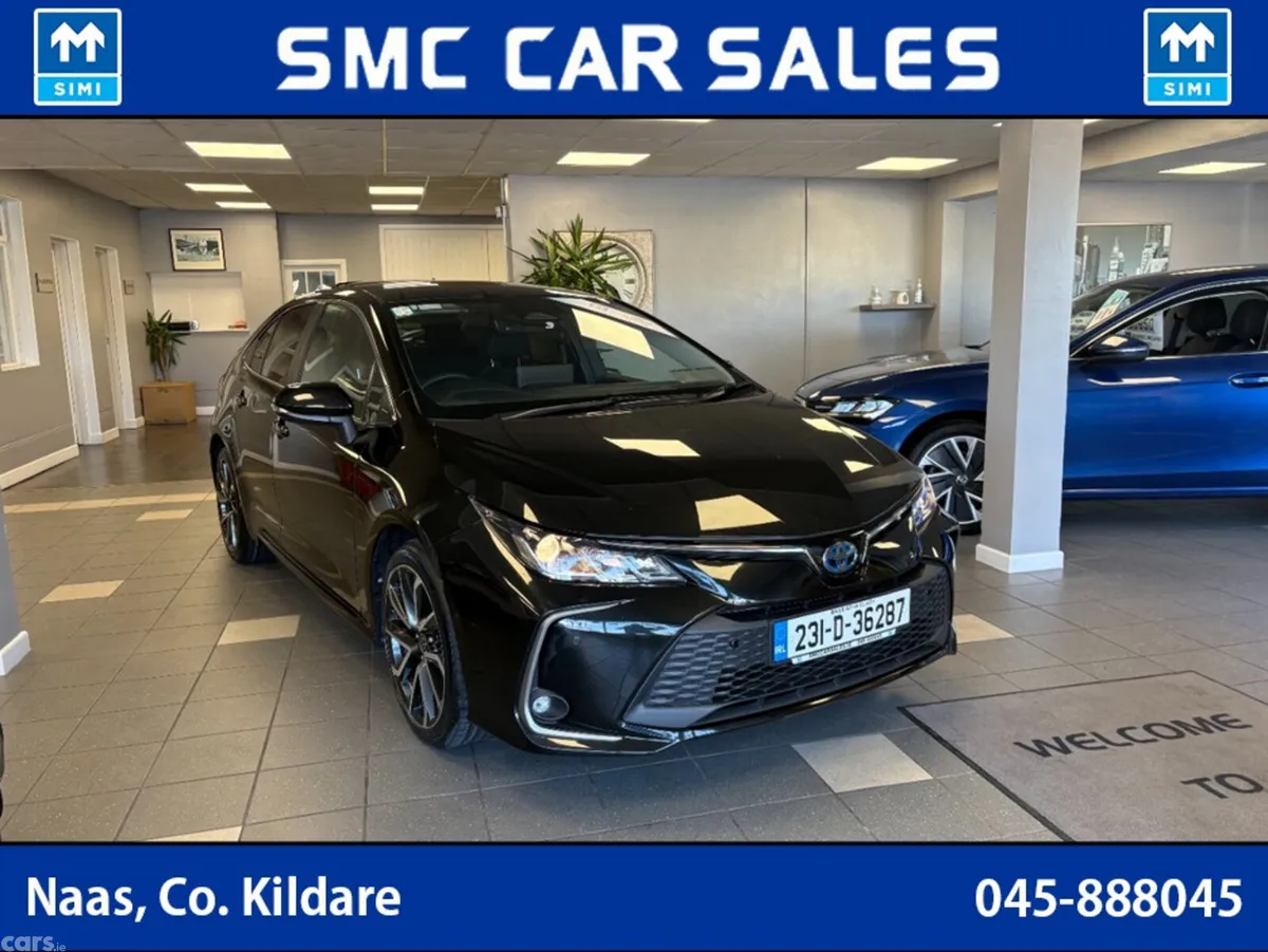 Toyota Corolla Saloon, Petrol Hybrid, 2023, Black