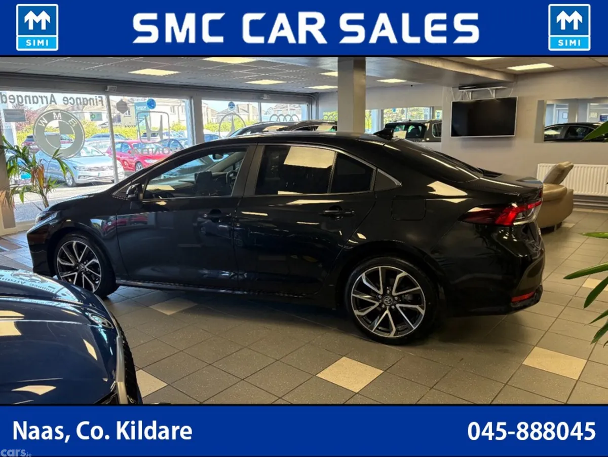 Toyota Corolla Saloon, Petrol Hybrid, 2023, Black