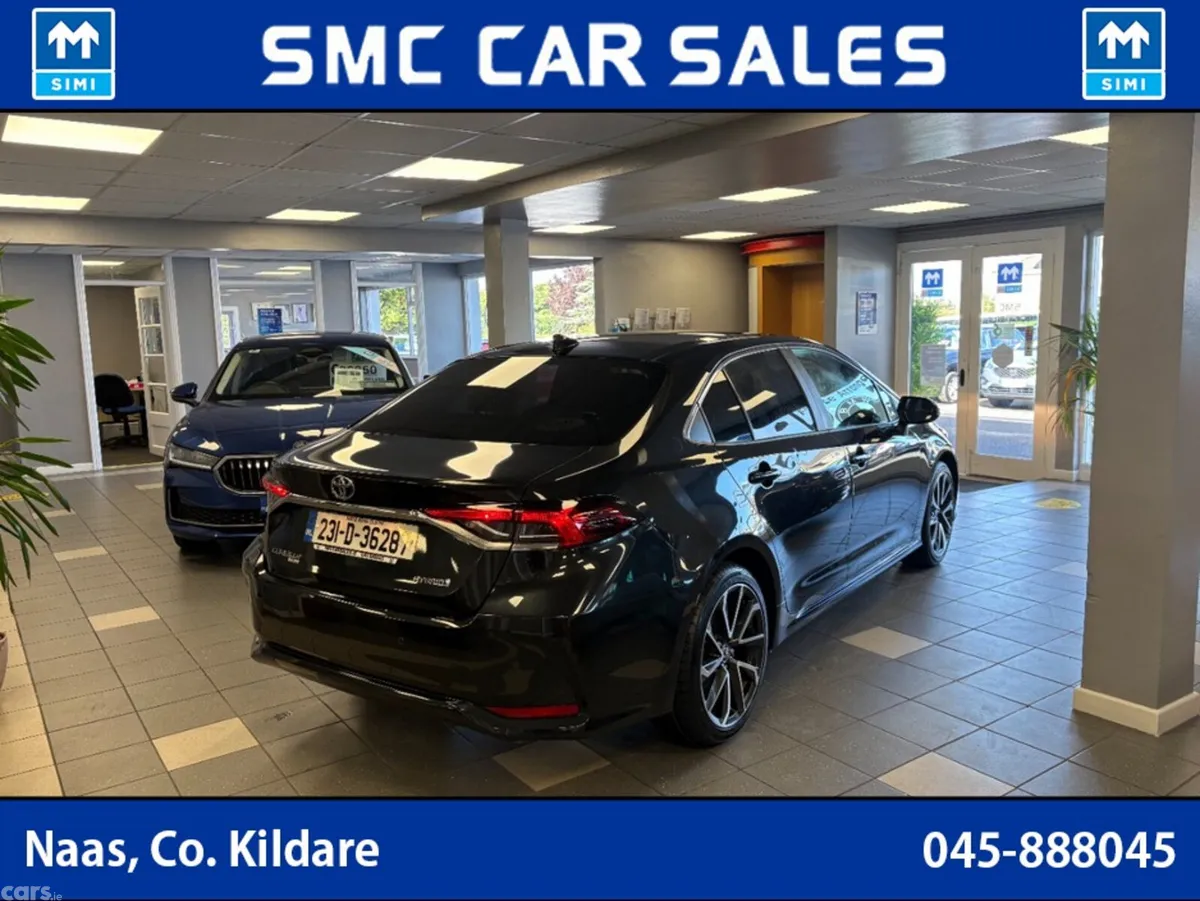 Toyota Corolla Saloon, Petrol Hybrid, 2023, Black