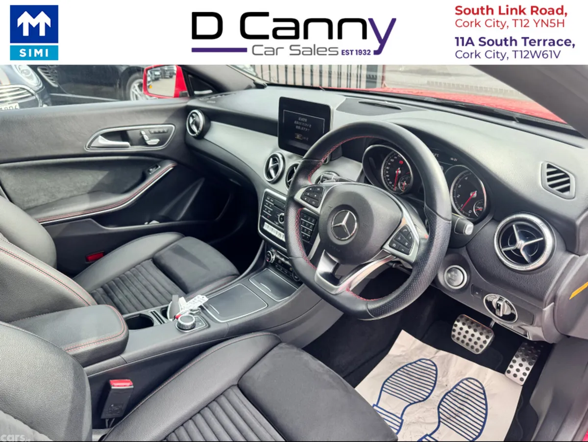 Mercedes-Benz CLA Saloon, Petrol, 2019, Red
