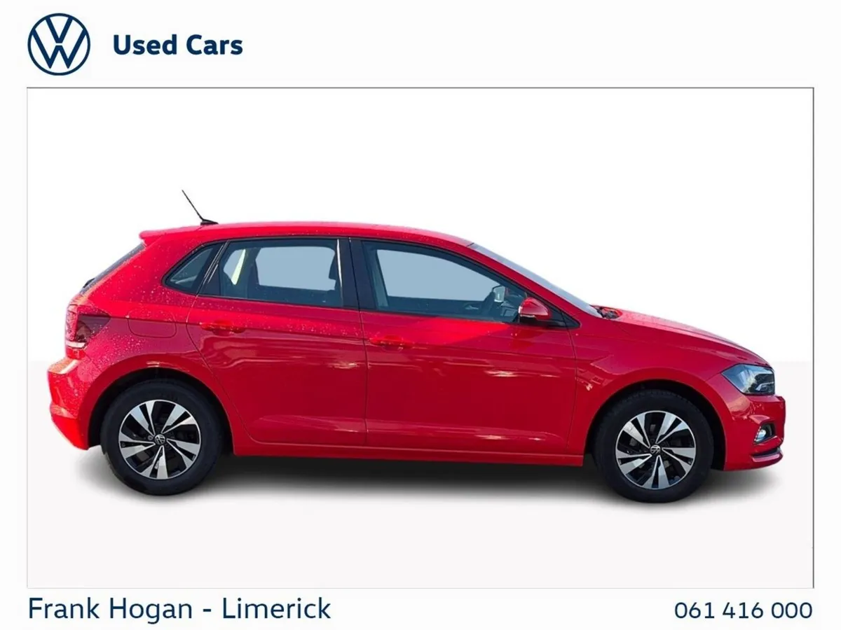 Volkswagen Polo Hatchback, Petrol, 2021, Red