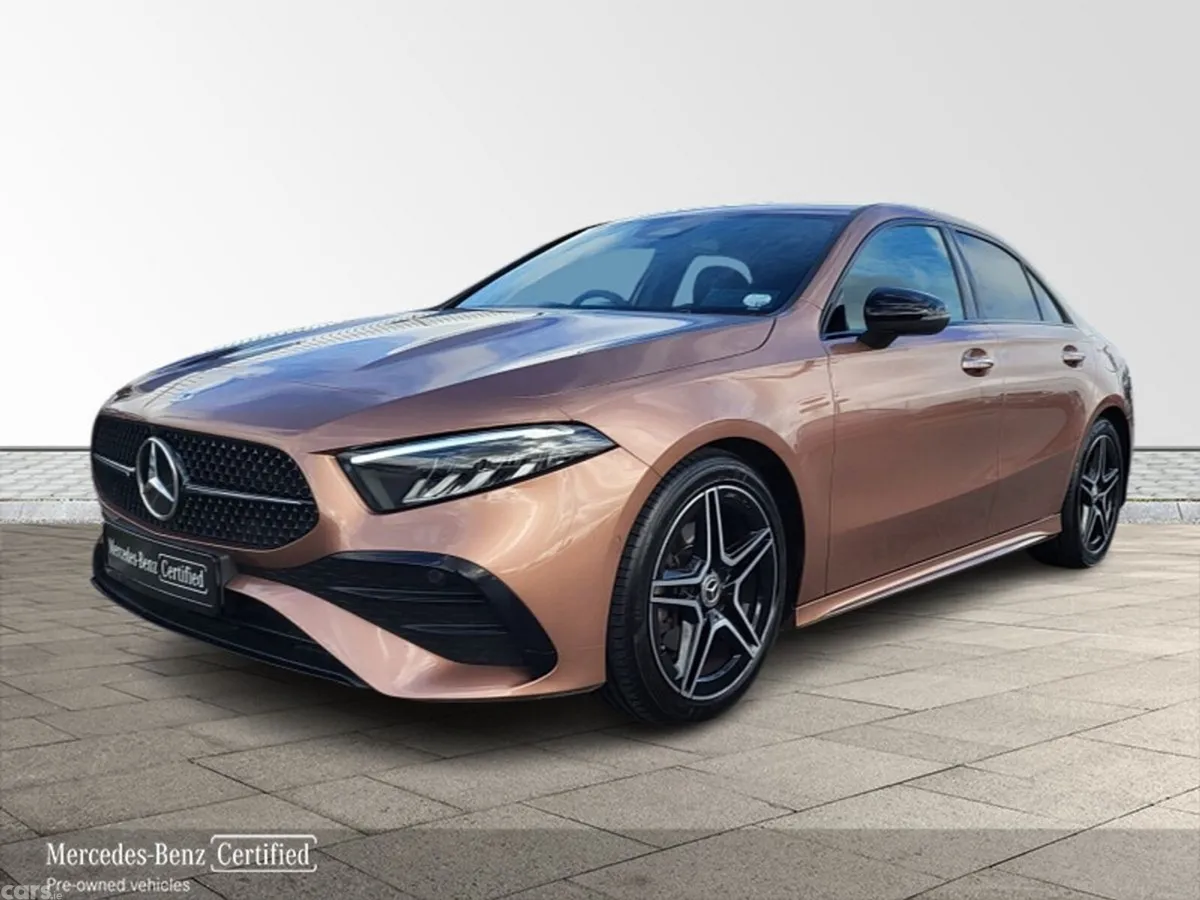 Mercedes-Benz A-Class Saloon, Diesel, 2023, Gold