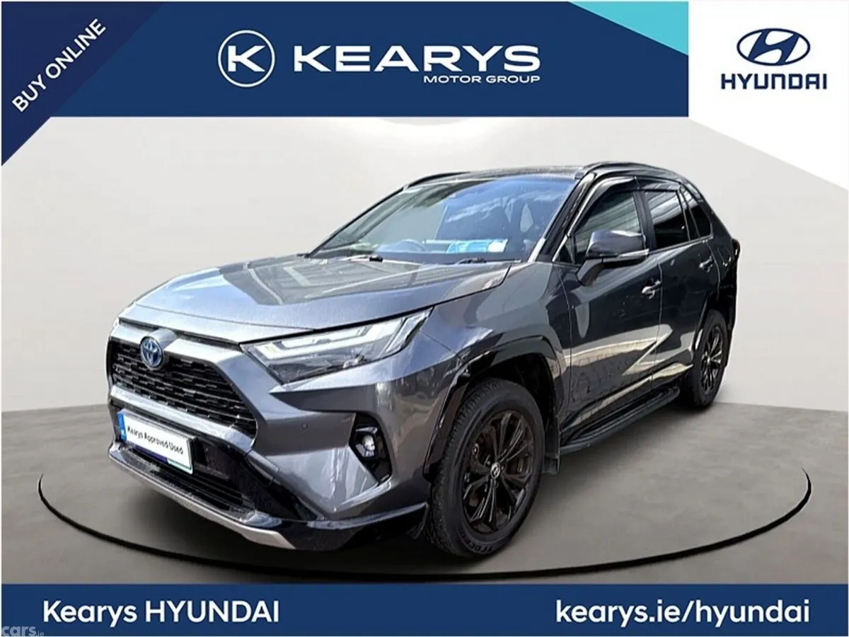 Toyota RAV4 SUV, Petrol Hybrid, 2022, Grey