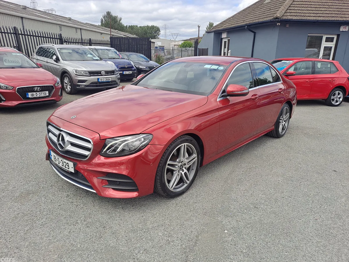Mercedes-Benz E-Class Saloon, Diesel, 2018, Red