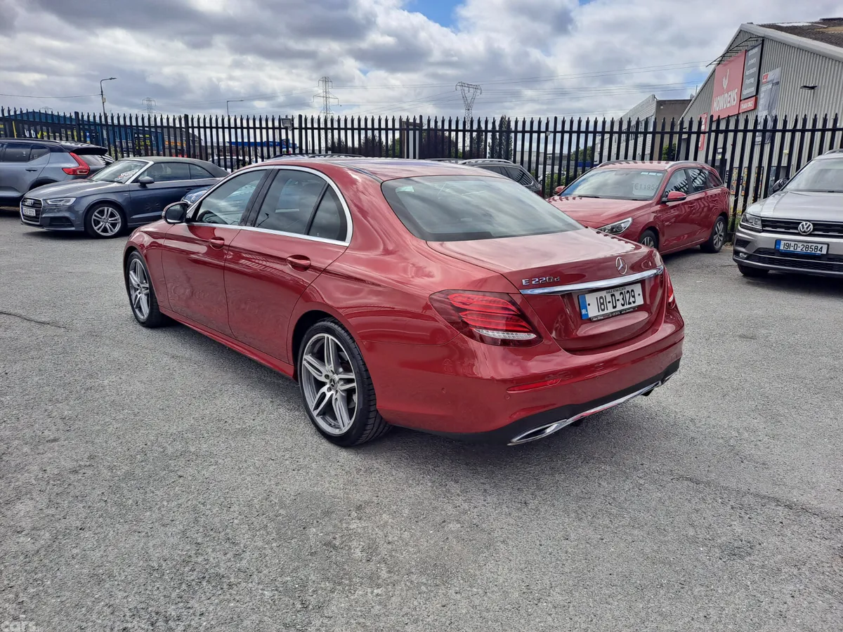 Mercedes-Benz E-Class Saloon, Diesel, 2018, Red