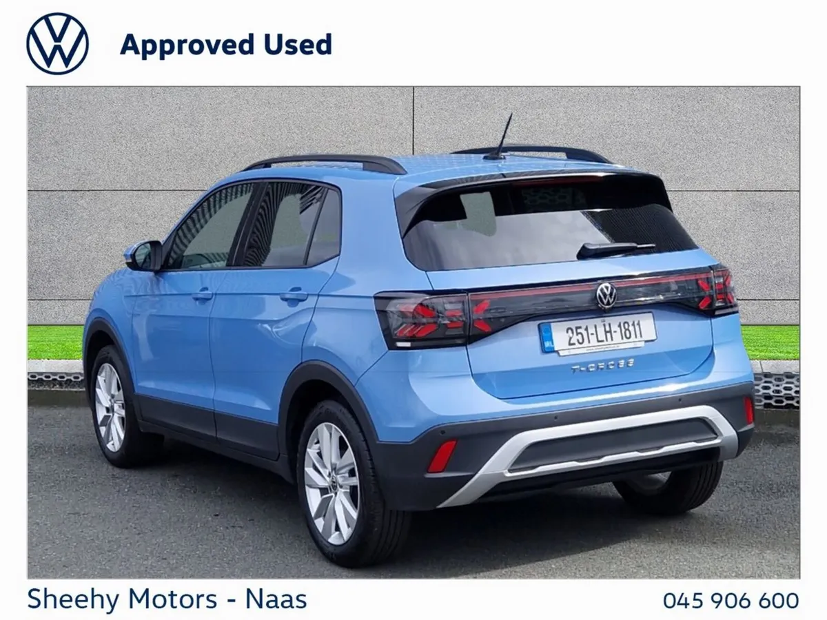 Volkswagen T-Cross SUV, Petrol, 2025, Blue