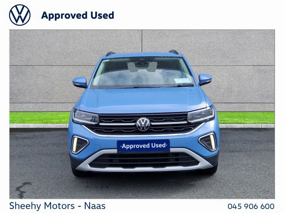 Volkswagen T-Cross SUV, Petrol, 2025, Blue