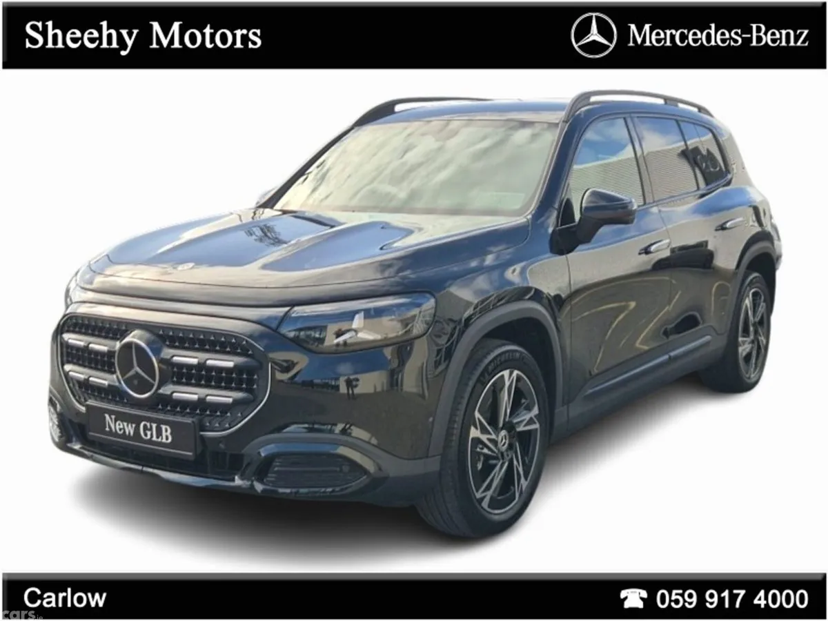 Mercedes-Benz GLB SUV, Petrol Hybrid, 2027, Black