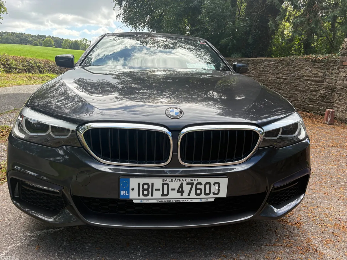 BMW 5-Series Saloon, Petrol Plug-in Hybrid, 2018, Grey