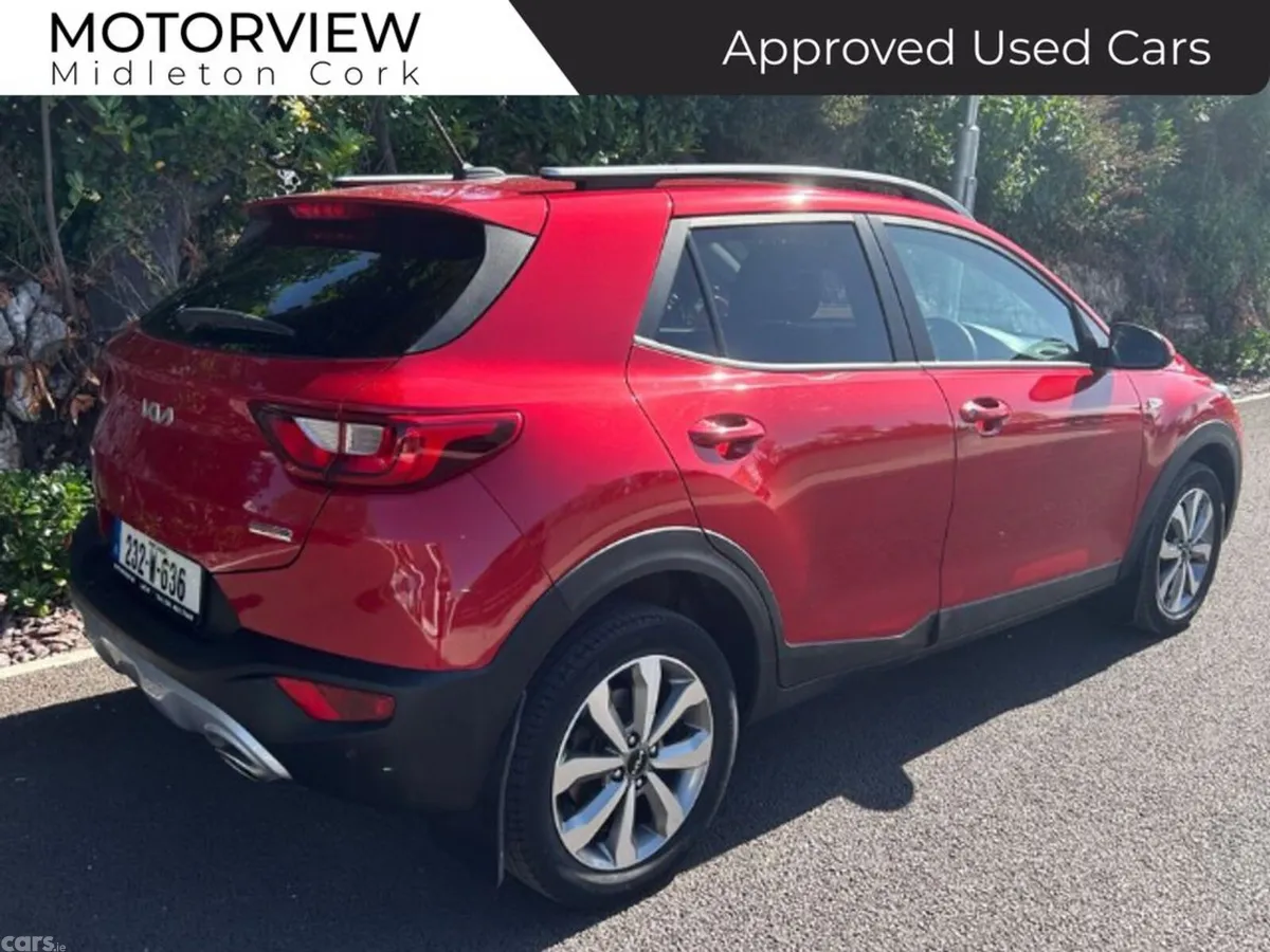 Kia Stonic Hatchback, Petrol, 2023, Red