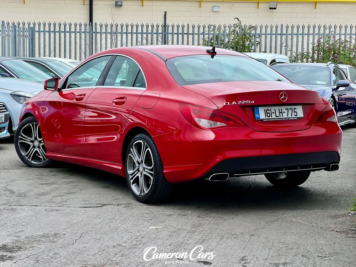 Mercedes-Benz CLA Saloon, Diesel, 2016, Red