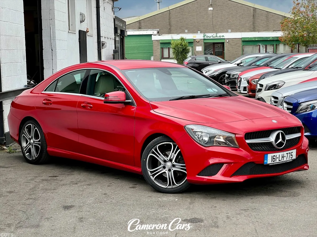 Mercedes-Benz CLA Saloon, Diesel, 2016, Red