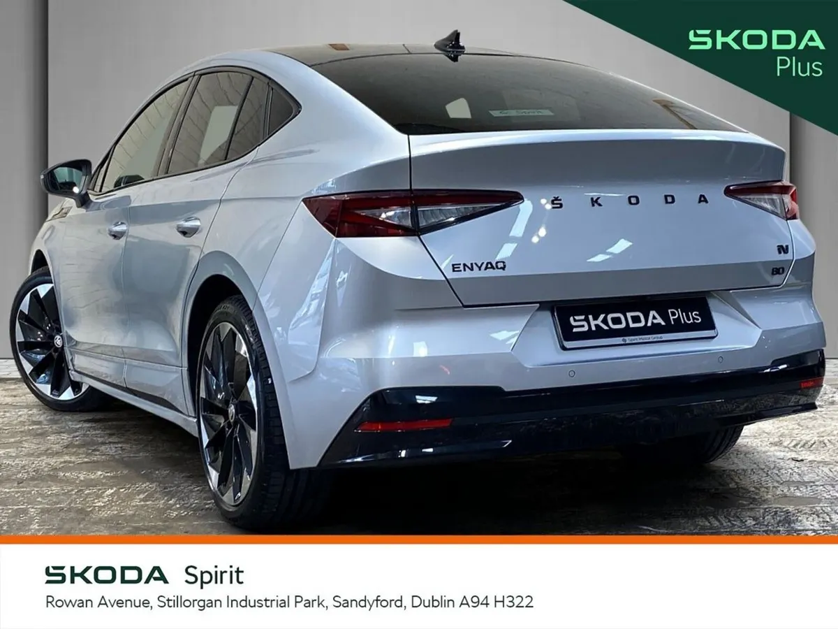 Skoda Enyaq Hatchback, Electric, 2023, Silver