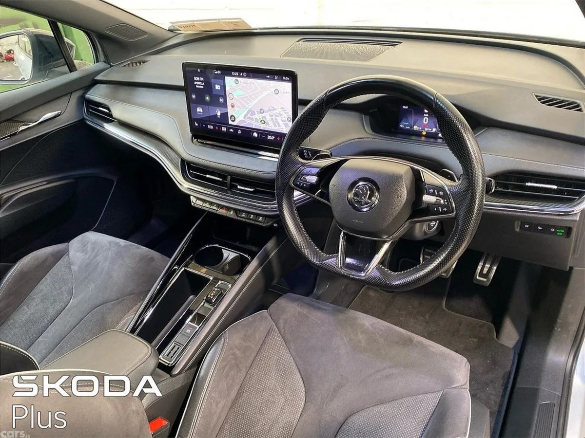 Skoda Enyaq Hatchback, Electric, 2023, Silver