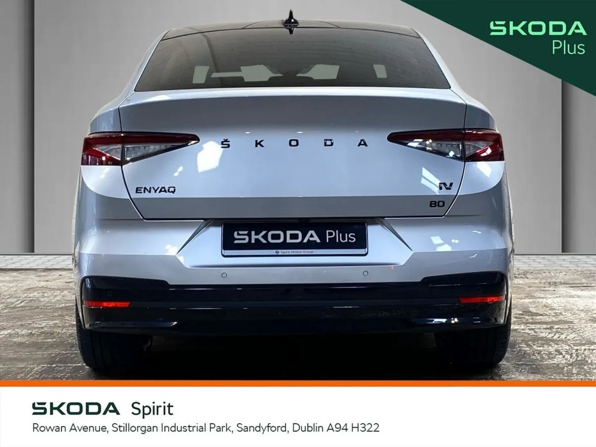 Skoda Enyaq Hatchback, Electric, 2023, Silver