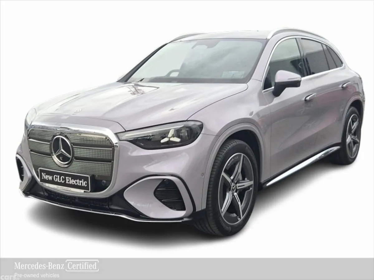 Mercedes-Benz GLC SUV, Electric, 2027, Silver