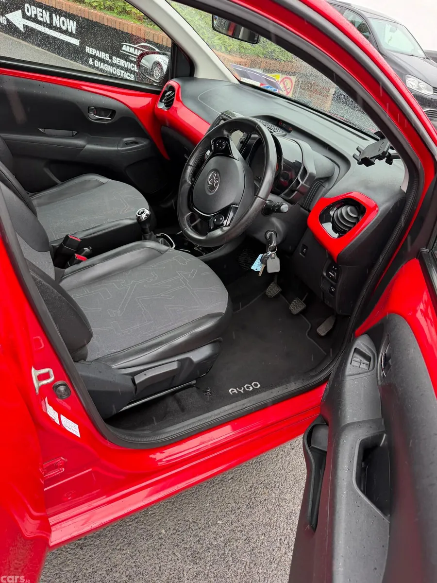 Toyota Aygo Hatchback, Petrol, 2016, Red