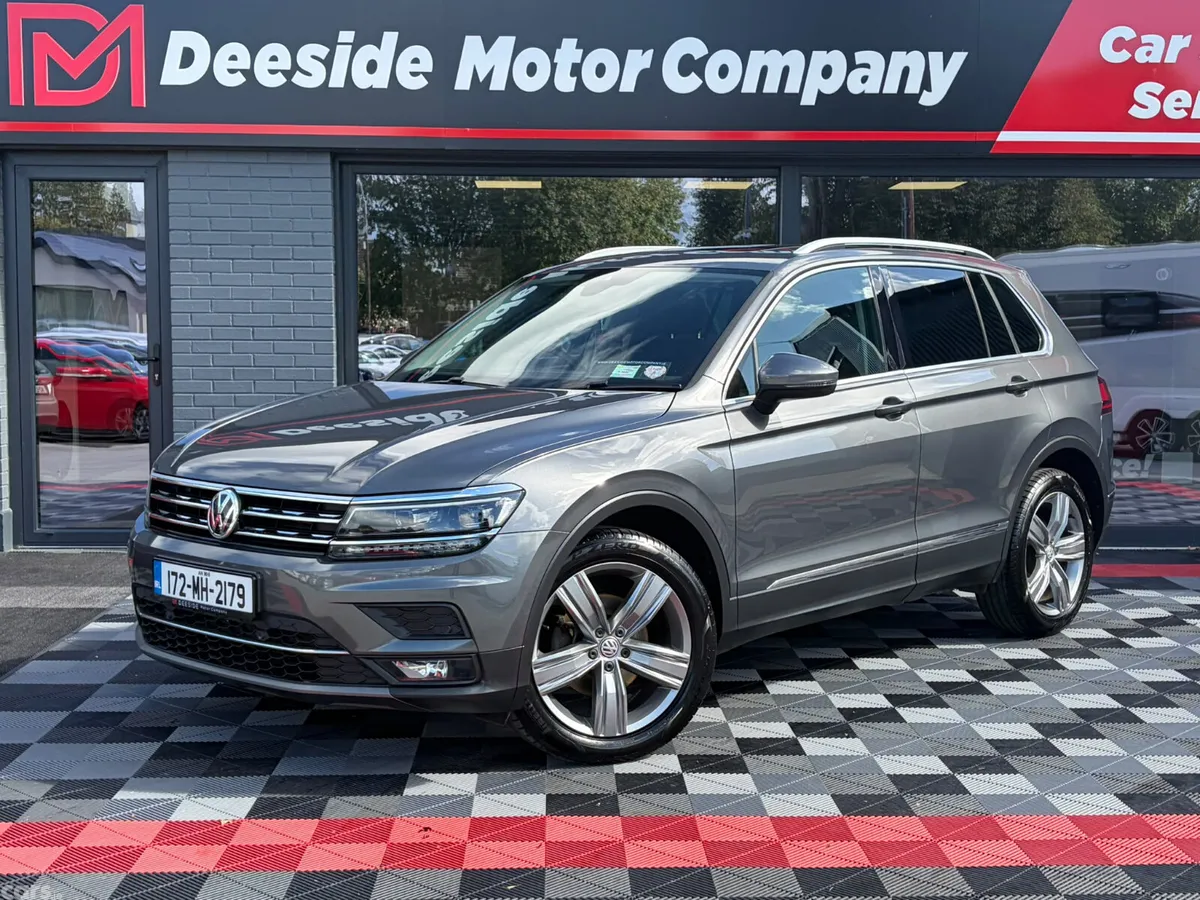 Volkswagen Tiguan SUV, Diesel, 2017, Grey