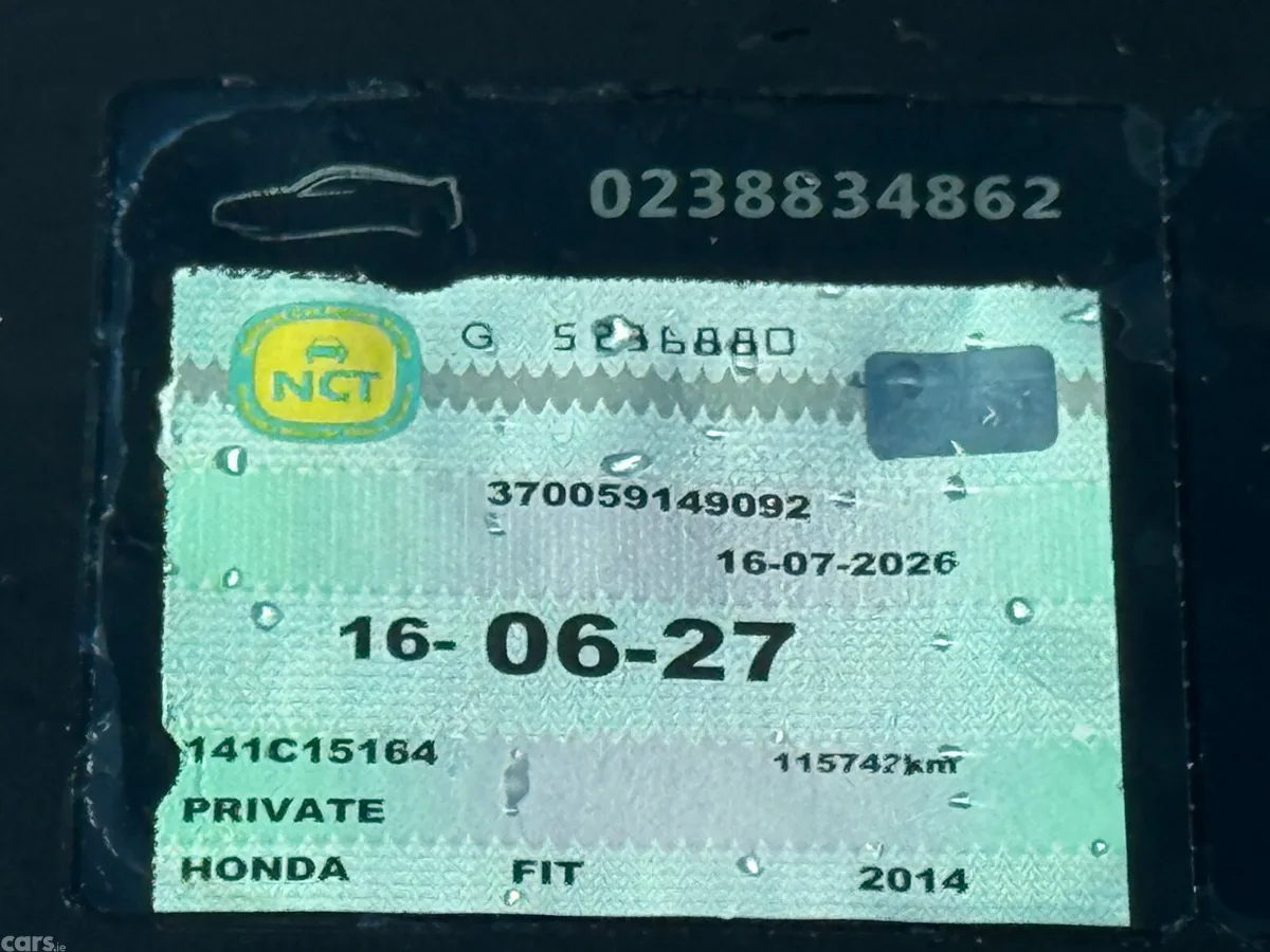 Honda Fit Hatchback, Petrol Hybrid, 2014, White