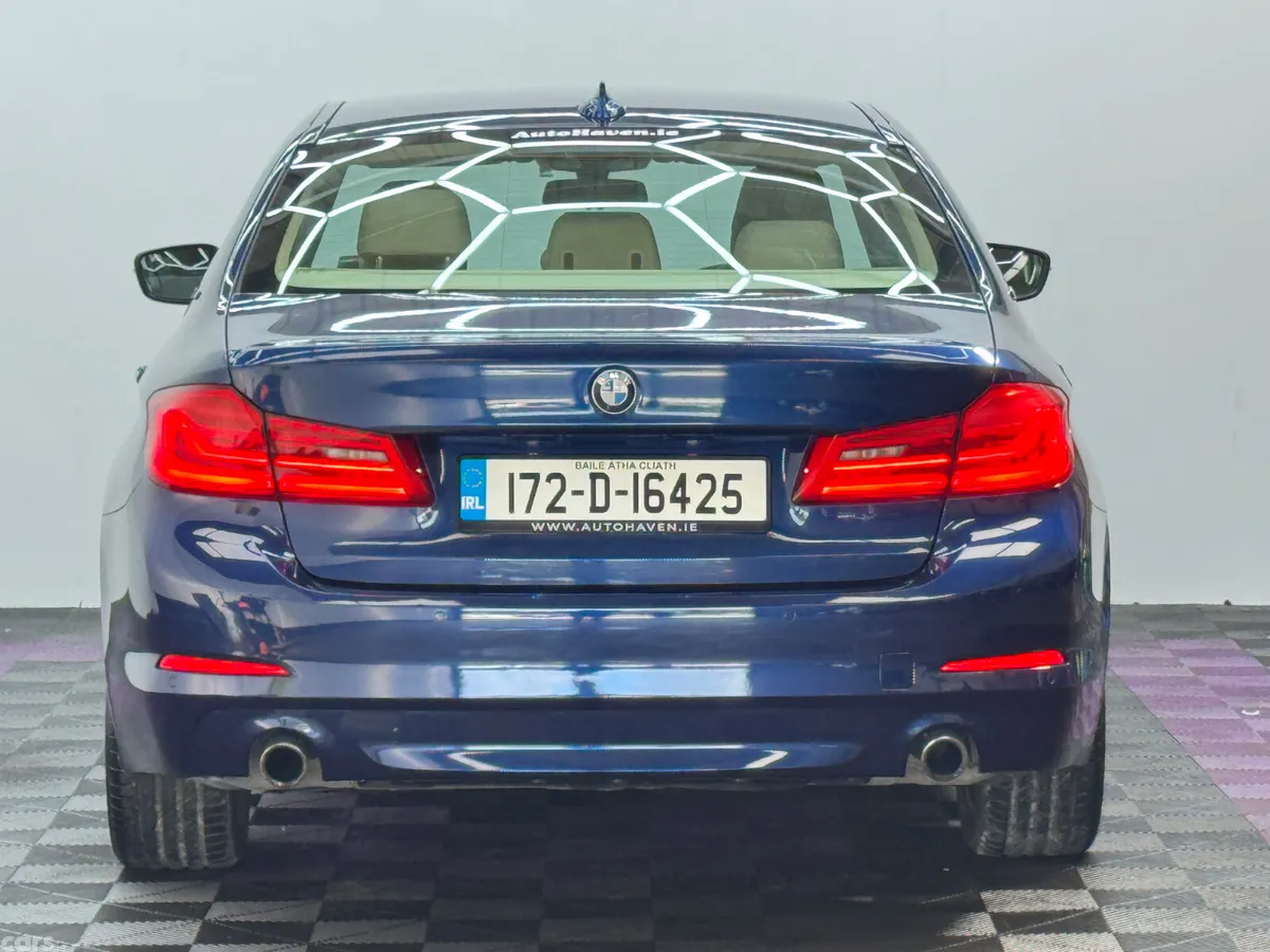 BMW 5-Series Saloon, Petrol Plug-in Hybrid, 2017, Blue