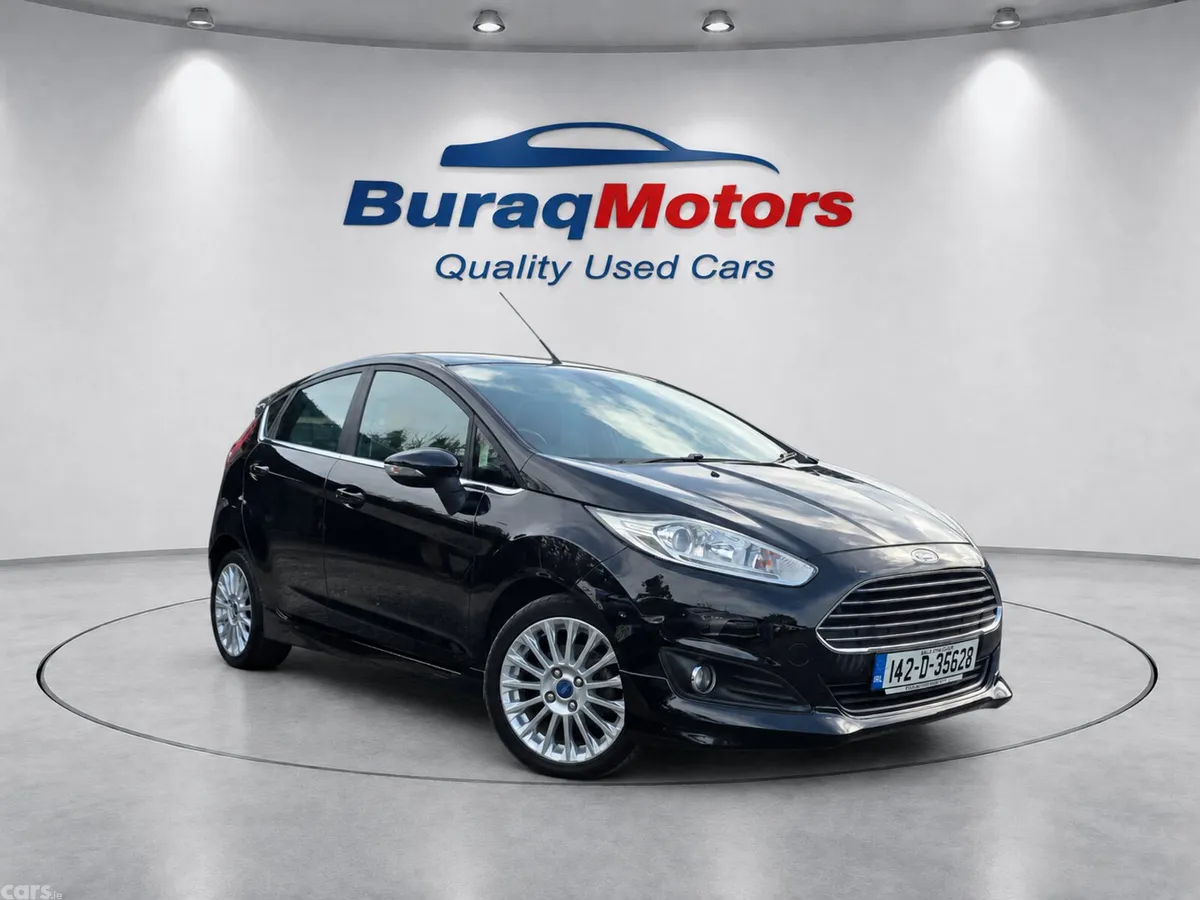 Ford Fiesta Hatchback, Petrol, 2014, Black