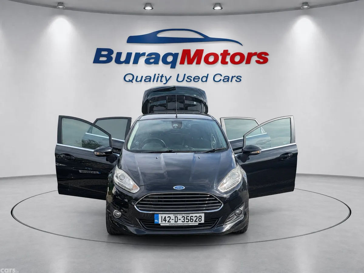 Ford Fiesta Hatchback, Petrol, 2014, Black