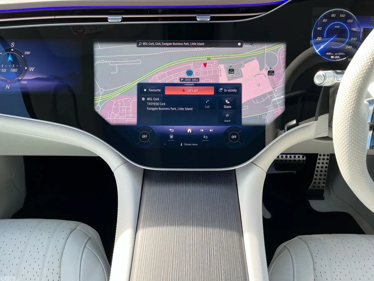 Mercedes-Benz EQS SUV, Electric, 2025, Blue