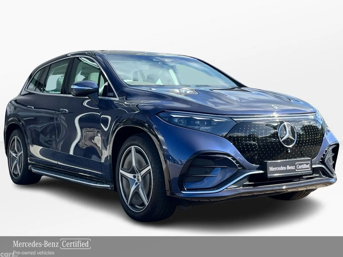 Mercedes-Benz EQS SUV, Electric, 2025, Blue