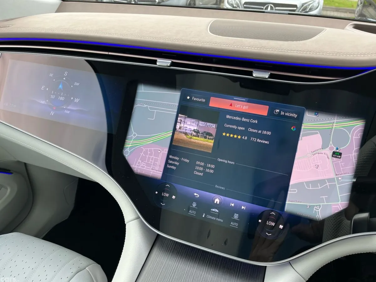 Mercedes-Benz EQS SUV, Electric, 2025, Blue