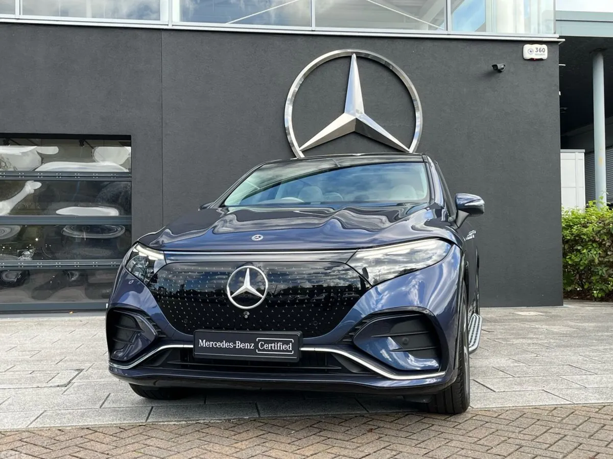 Mercedes-Benz EQS SUV, Electric, 2025, Blue