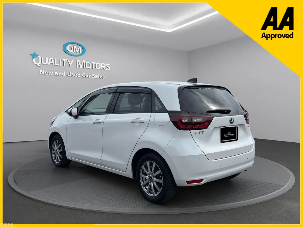Honda Fit Hatchback, Petrol Hybrid, 2020, White