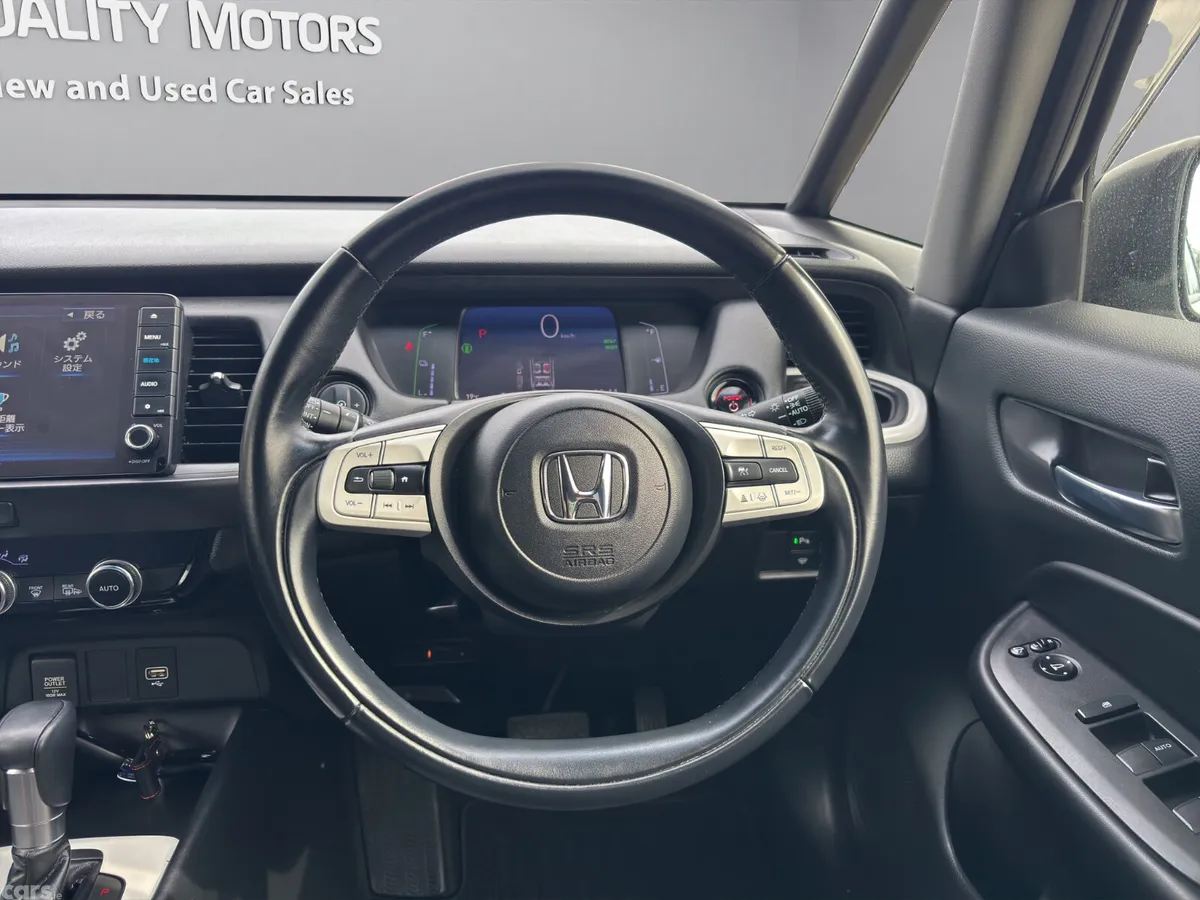 Honda Fit Hatchback, Petrol Hybrid, 2020, White