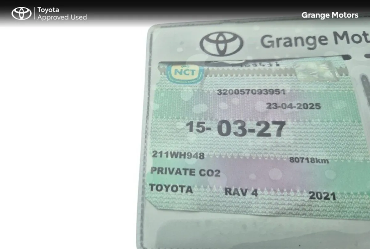 Toyota RAV4 SUV, Petrol Hybrid, 2021, Grey