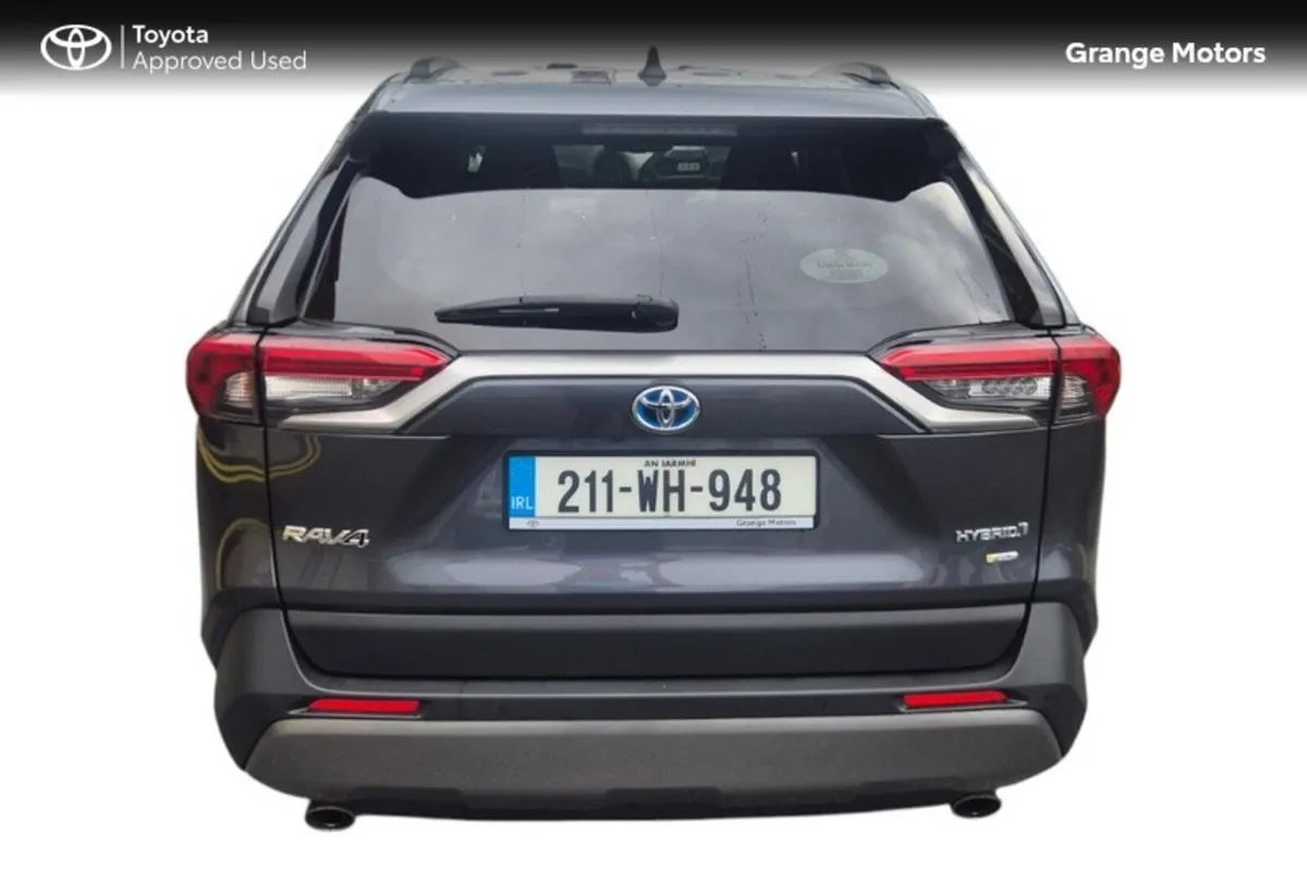 Toyota RAV4 SUV, Petrol Hybrid, 2021, Grey