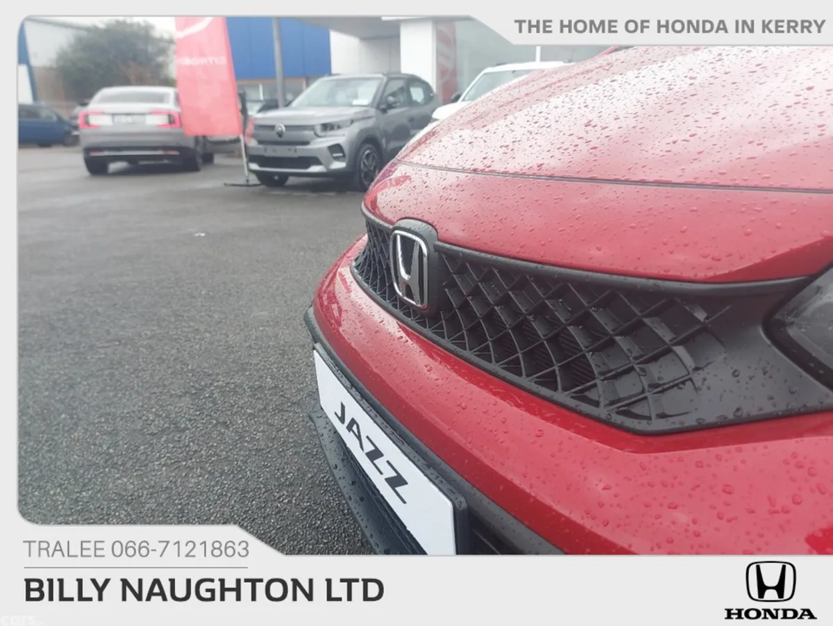 Honda Jazz Hatchback, Petrol Hybrid, 2026, Red