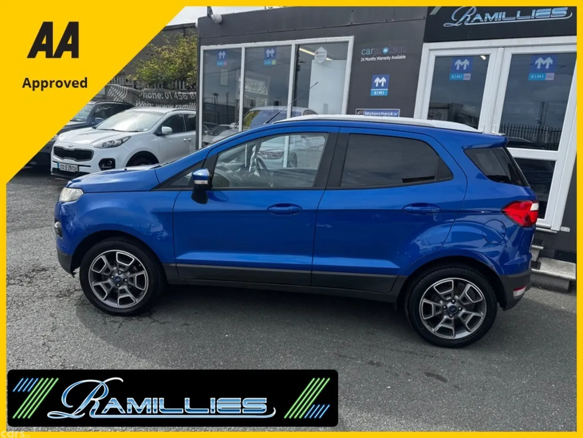 Ford EcoSport Hatchback, Diesel, 2017, Blue