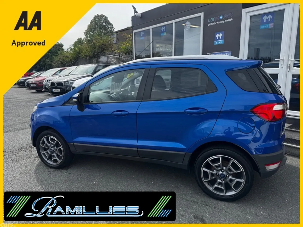 Ford EcoSport Hatchback, Diesel, 2017, Blue
