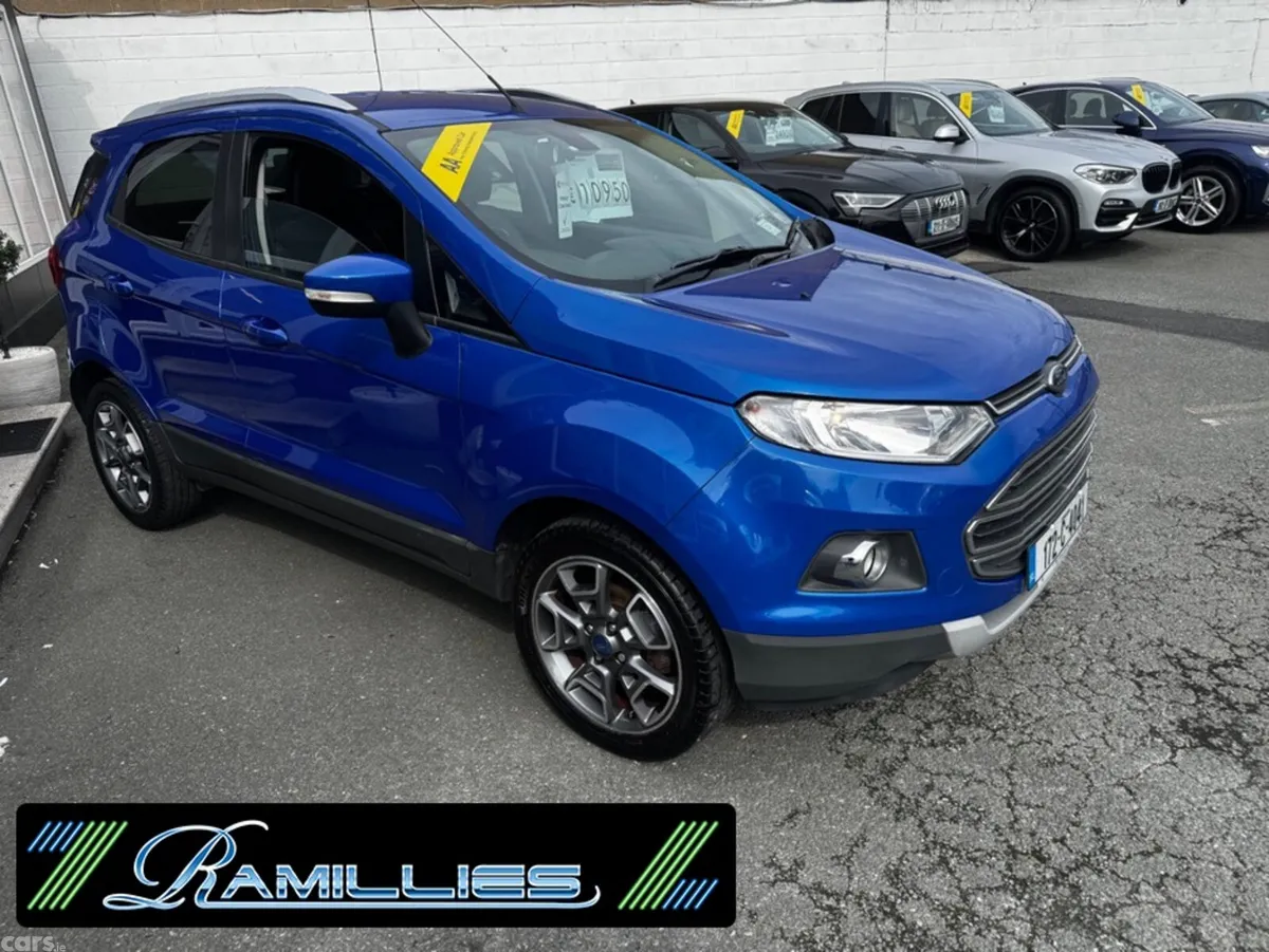 Ford EcoSport Hatchback, Diesel, 2017, Blue