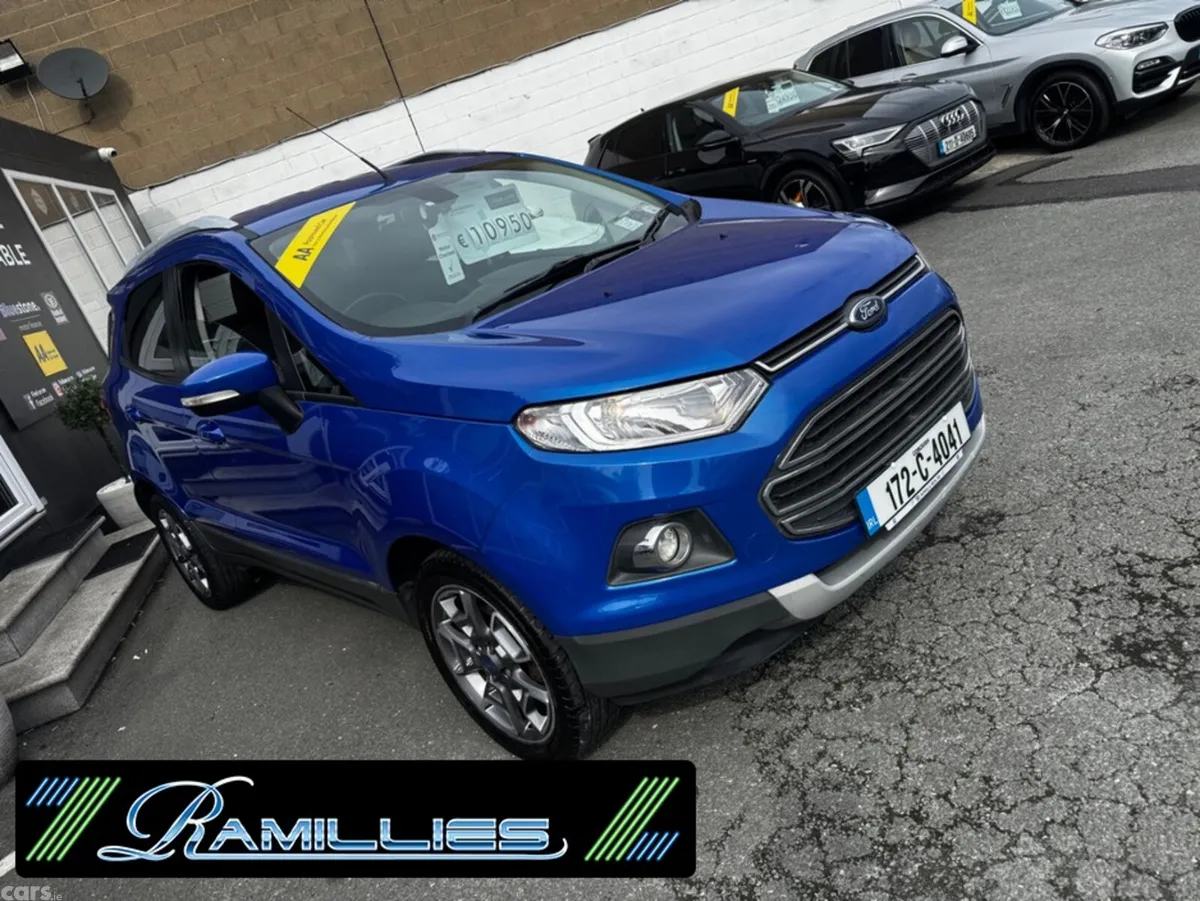 Ford EcoSport Hatchback, Diesel, 2017, Blue