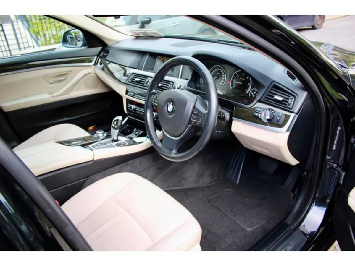 BMW 5-Series Saloon, Diesel, 2015, Black