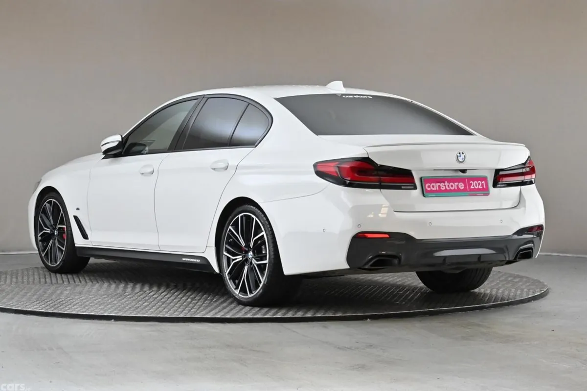 BMW 5-Series Saloon, Diesel, 2022, White