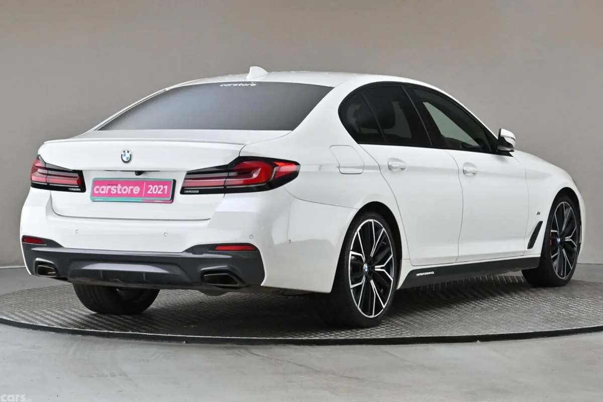 BMW 5-Series Saloon, Diesel, 2022, White