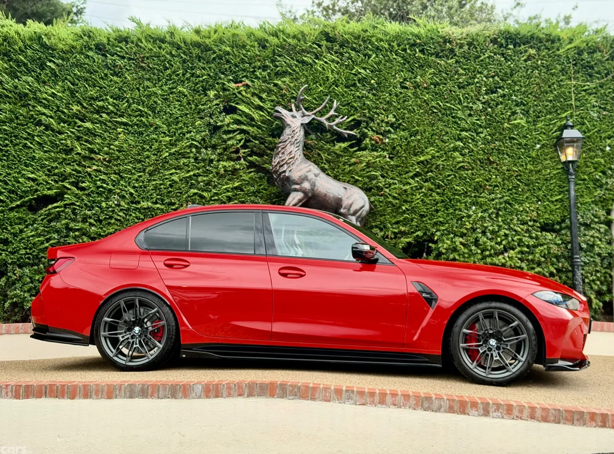 BMW M3 Saloon, Petrol, 2021, Red