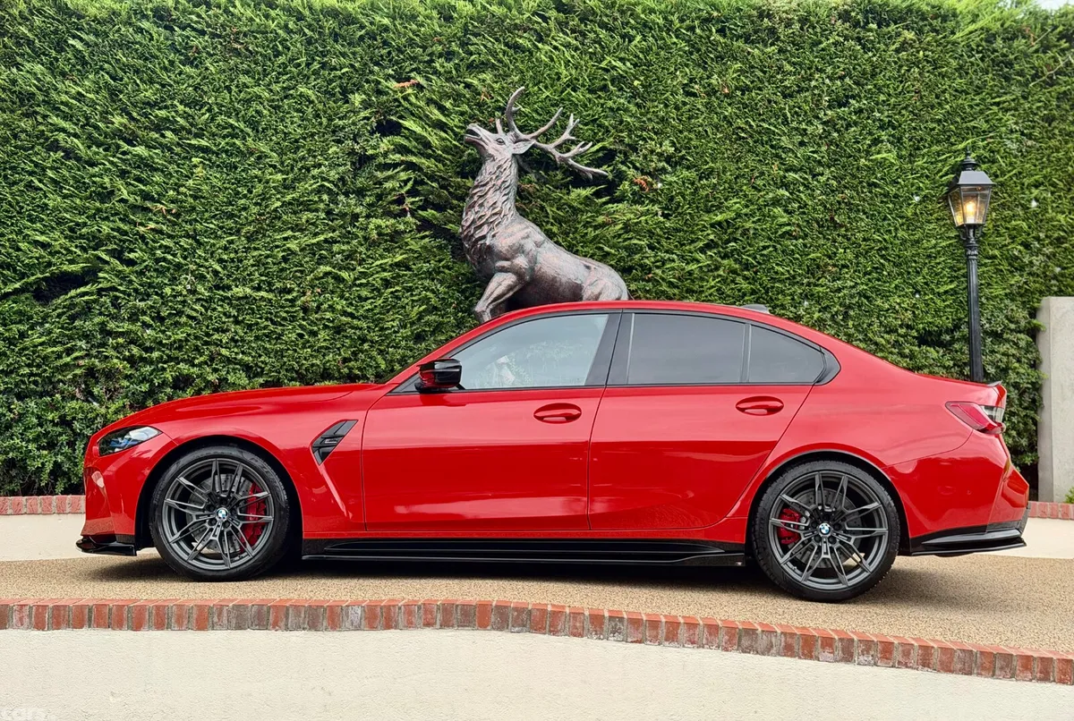 BMW M3 Saloon, Petrol, 2021, Red