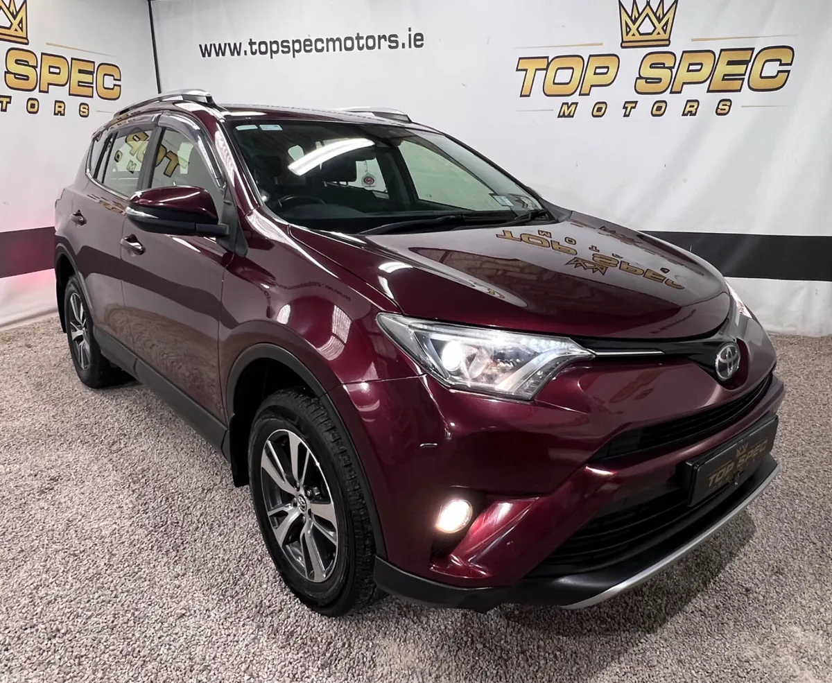 Toyota RAV4 SUV, Diesel, 2017, Red
