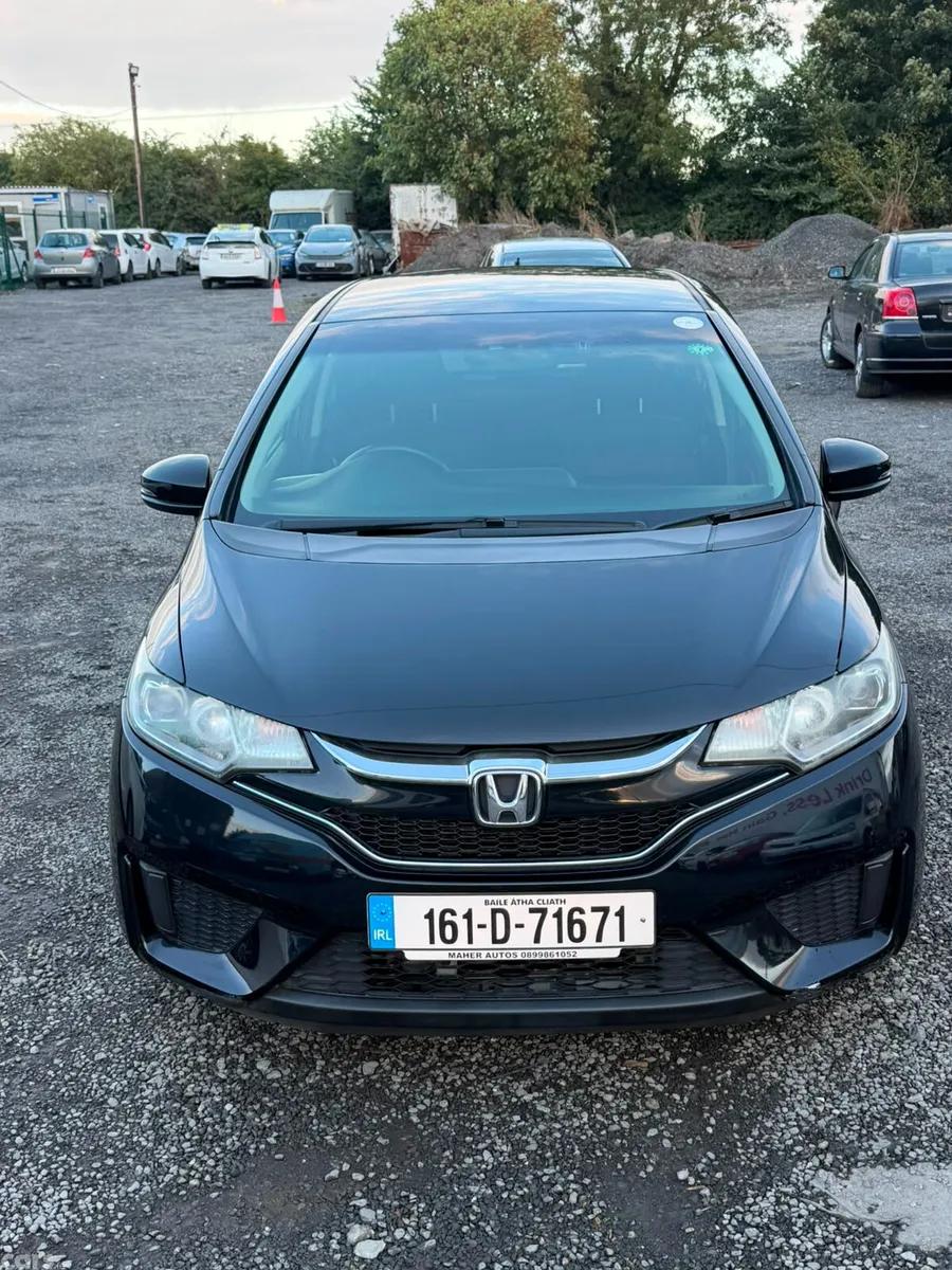 Honda Fit Hatchback, Petrol Hybrid, 2016, Black