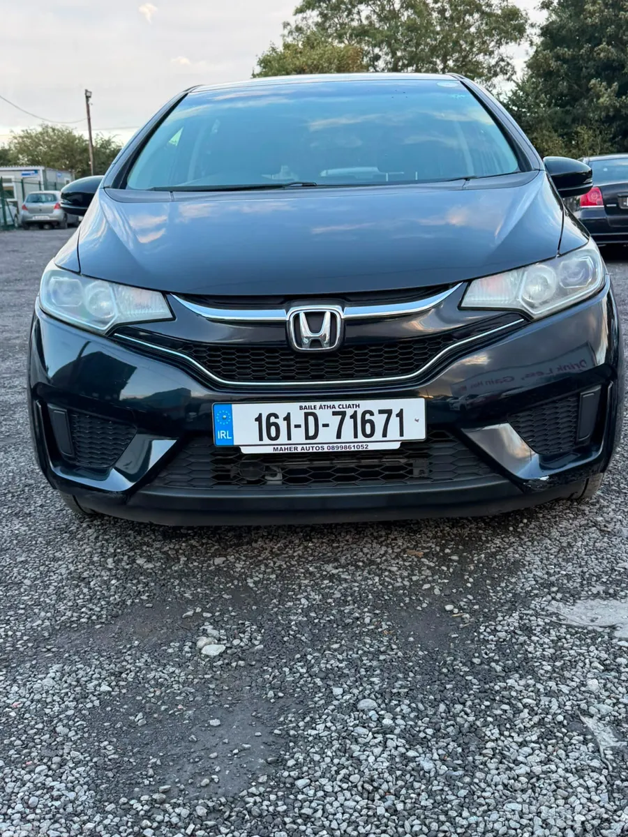 Honda Fit Hatchback, Petrol Hybrid, 2016, Black