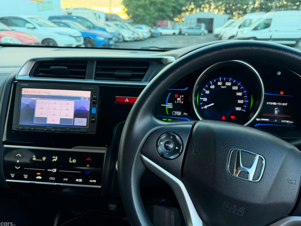 Honda Fit Hatchback, Petrol Hybrid, 2016, Black