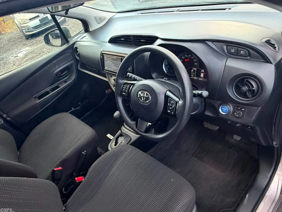 Toyota Vitz Hatchback, Petrol Hybrid, 2017, Grey