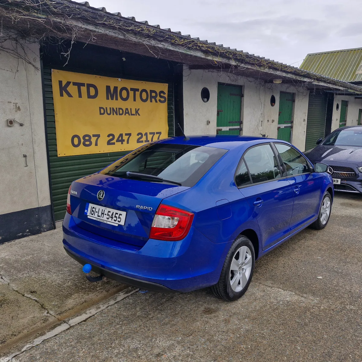 Skoda Rapid Saloon, Petrol, 2016, Blue